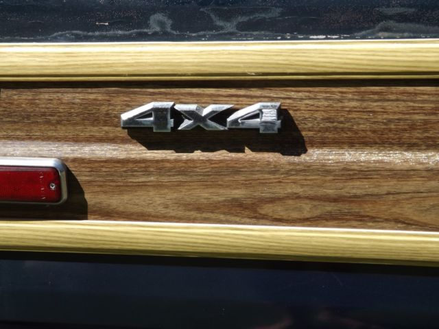 1987 Jeep Wagoneer Wagon