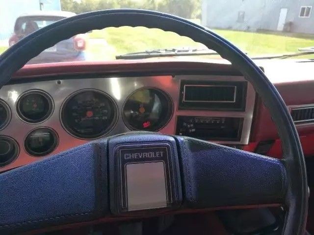 1987 Red Chevrolet Blazer SUV