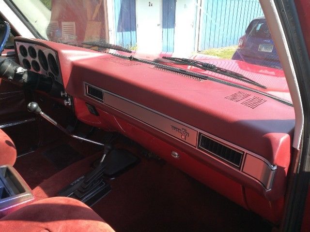 1987 Red Chevrolet Blazer SUV