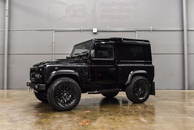 1987 White Land Rover Defender SUV