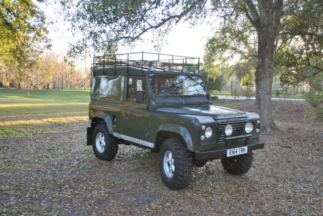 1987 Green Land Rover Defender 3 Door 4x4 Hardtop