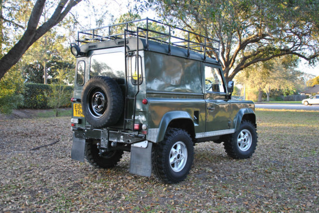 1987 Green Land Rover Defender 3 Door 4x4 Hardtop