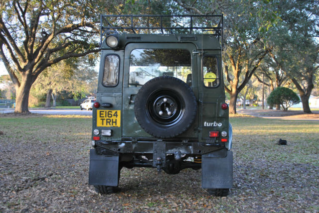 1987 Green Land Rover Defender 3 Door 4x4 Hardtop