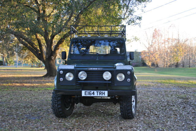 1987 Green Land Rover Defender 3 Door 4x4 Hardtop
