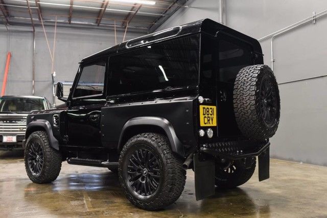 1987 White Land Rover Defender SUV