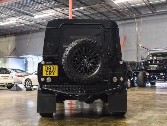 1987 White Land Rover Defender SUV