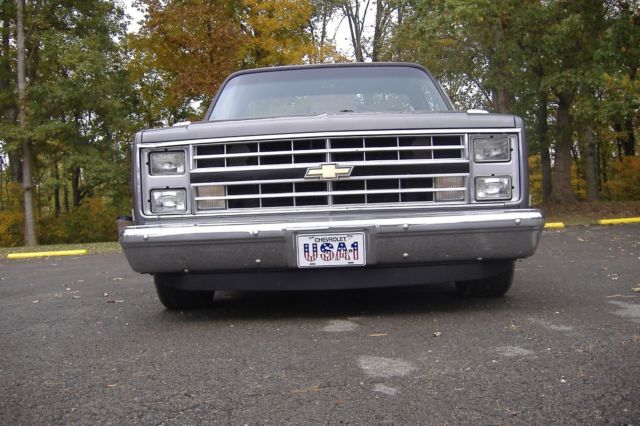 1987 Black Chevrolet C-10 Standard Cab Pickup