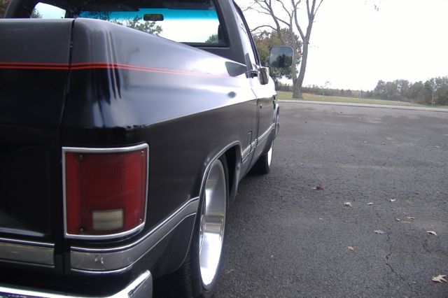 1987 Black Chevrolet C-10 Standard Cab Pickup