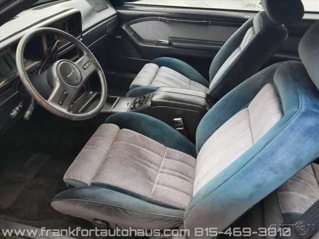 1987 Black Ford Thunderbird Sedan