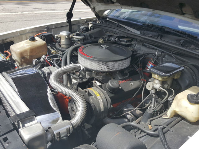 1987 WHITE Chevrolet Monte Carlo