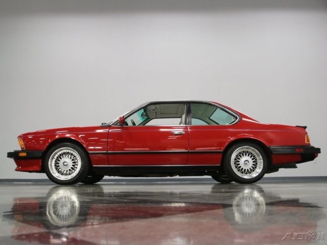 1987 Red BMW M6