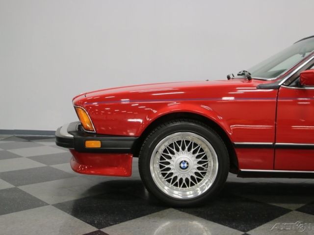 1987 Red BMW M6