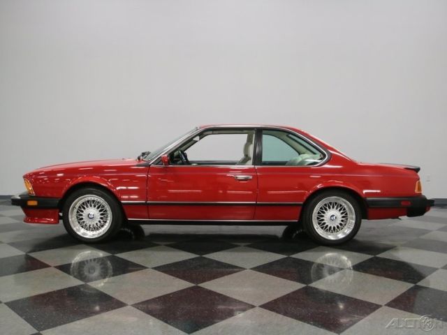 1987 Red BMW M6