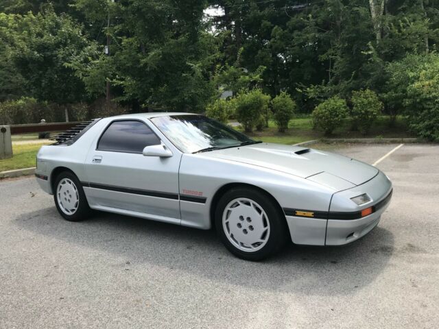 1987 Silver Mazda RX-7
