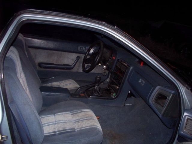 1987 Black Mazda RX-7 Coupe