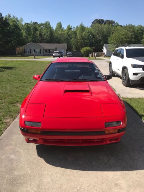 1987 Red Mazda RX-7 Coupe
