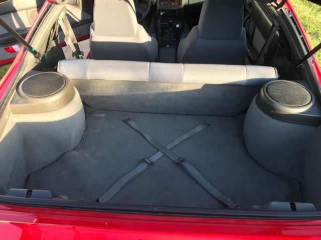 1987 Red Mazda RX-7 Coupe