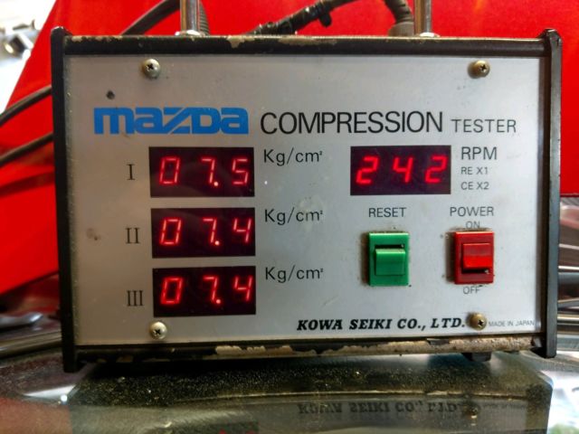 1987 Red Mazda RX-7 Coupe