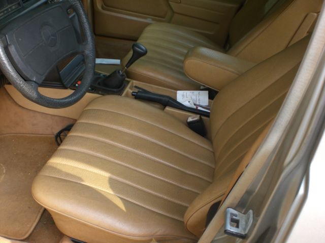 1987 Gold Mercedes-Benz 190-Series Sedan