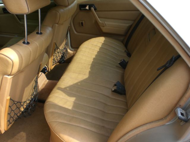 1987 Gold Mercedes-Benz 190-Series Sedan