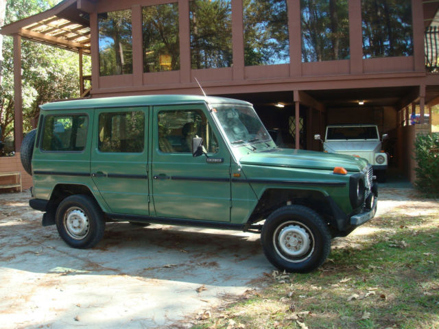 1980 Olive Green Mercedes-Benz G-Class SUV