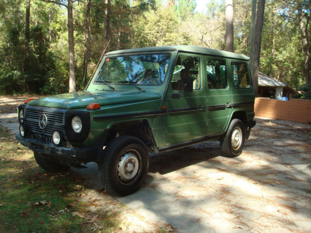 1980 Olive Green Mercedes-Benz G-Class SUV