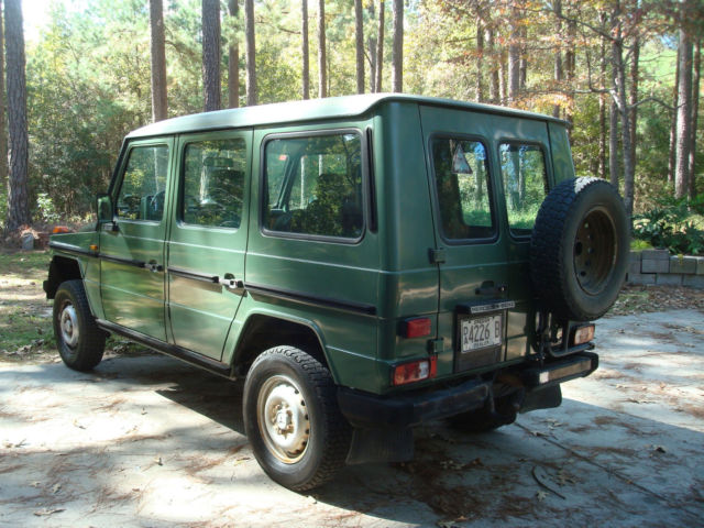 1980 Olive Green Mercedes-Benz G-Class SUV