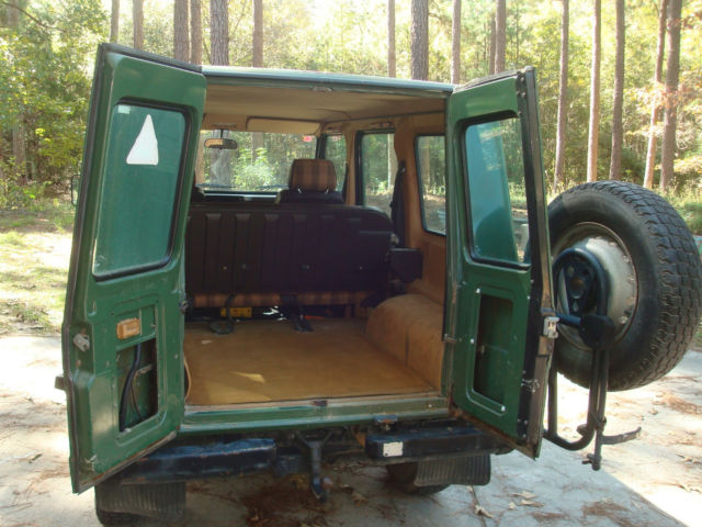 1980 Olive Green Mercedes-Benz G-Class SUV