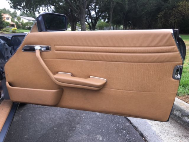 1987 Teal Mercedes-Benz SL-Class Convertible