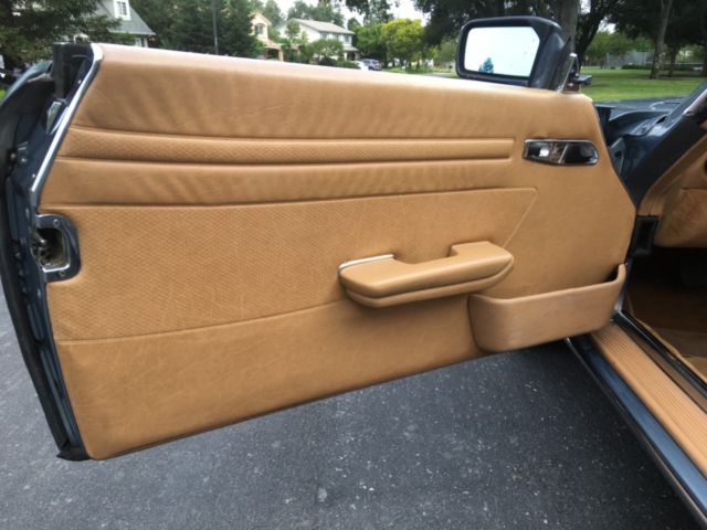 1987 Teal Mercedes-Benz SL-Class Convertible