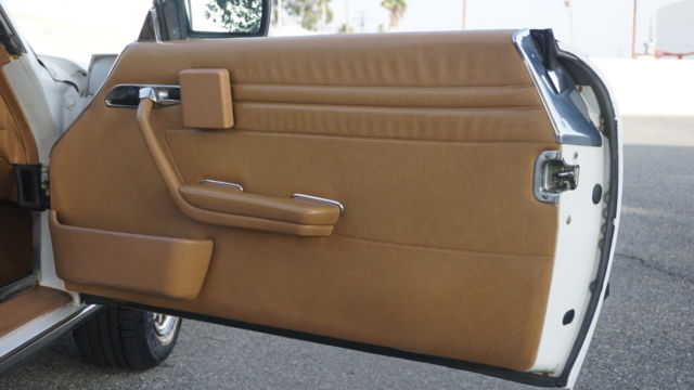 1987 Arctic White Mercedes-Benz 500-Series Convertible