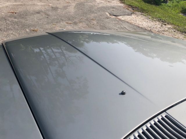 1987 Silver Mercedes-Benz SL-Class Convertible