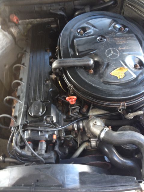 1987 BLACK Mercedes-Benz Other Sedan