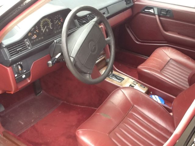 1987 BLACK Mercedes-Benz Other Sedan
