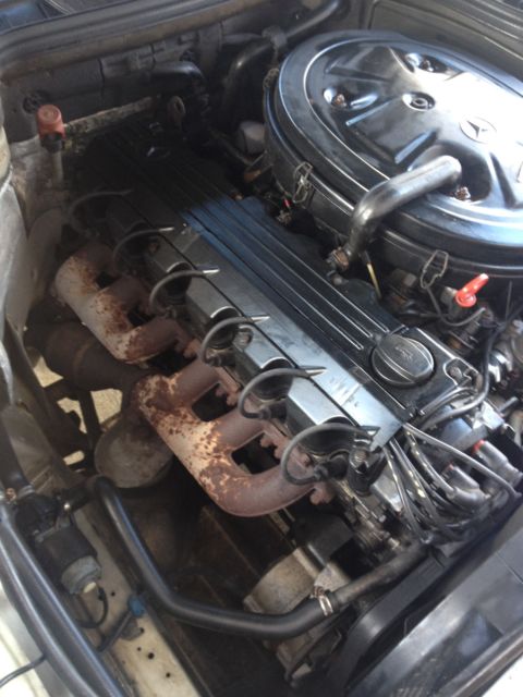 1987 BLACK Mercedes-Benz Other Sedan