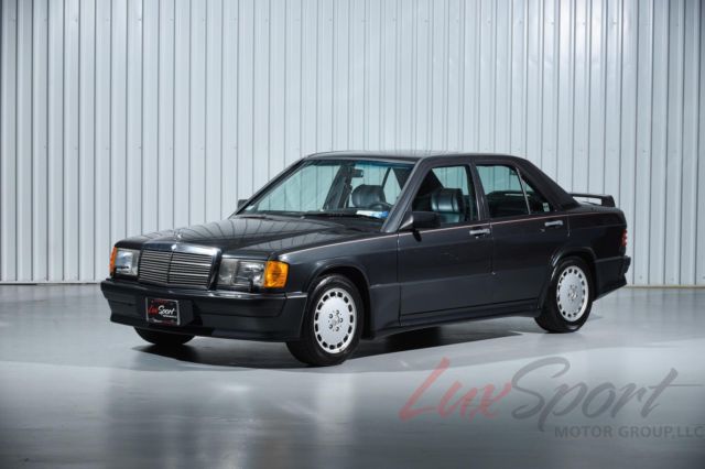 1987 Black Mercedes-Benz 190 E 2.3-16V Sedan