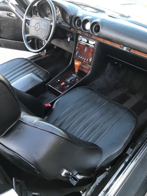 1987 Gray Mercedes-Benz SL-Class Convertible