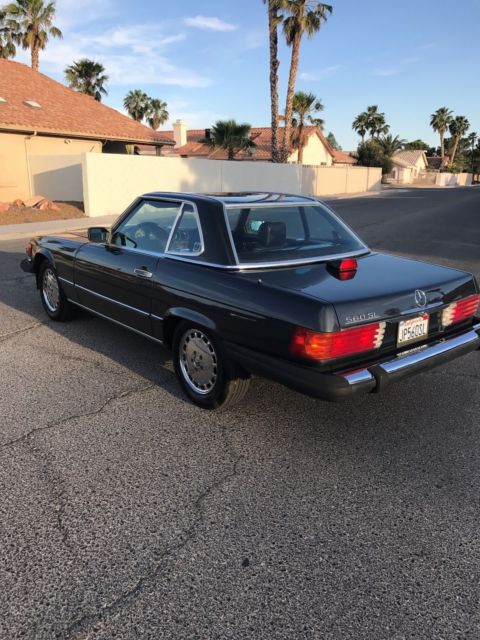 1987 Gray Mercedes-Benz SL-Class Convertible