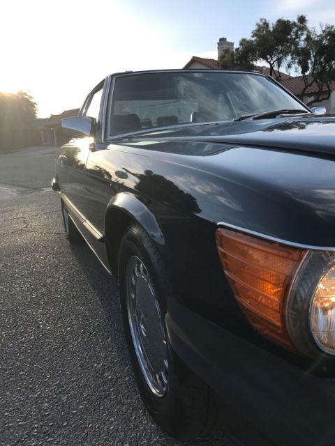 1987 Gray Mercedes-Benz SL-Class Convertible