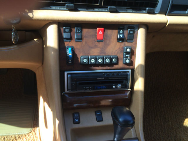 1987 Blue Mercedes-Benz S-Class Coupe