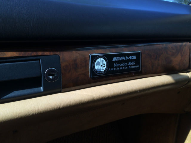 1987 Blue Mercedes-Benz S-Class Coupe