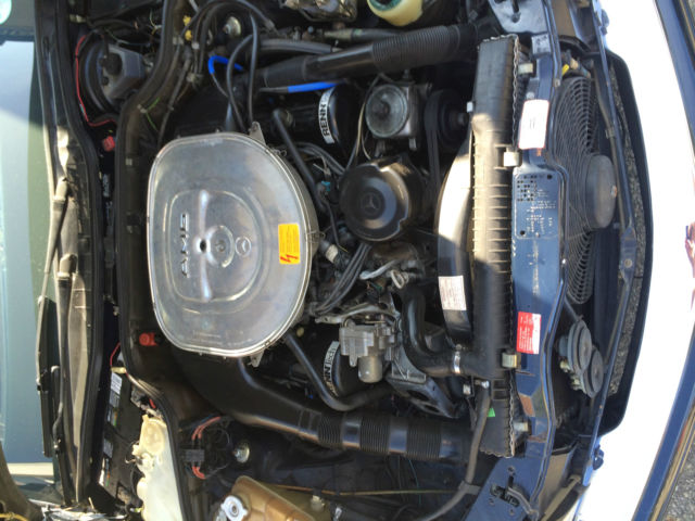 1987 Blue Mercedes-Benz S-Class Coupe