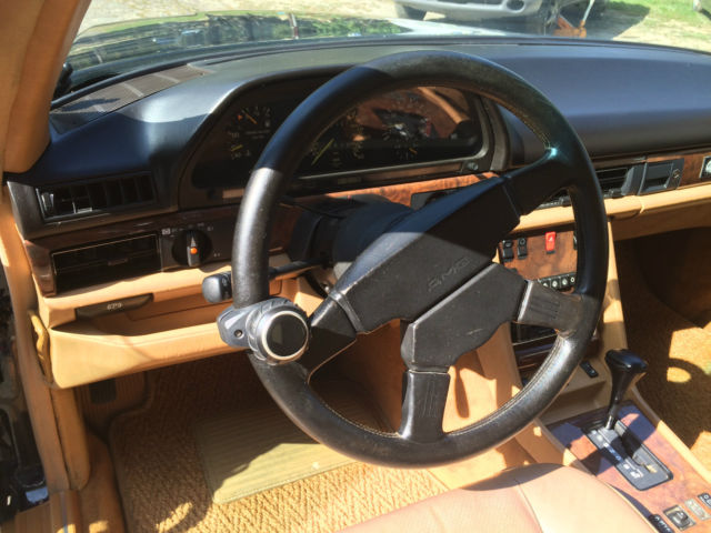 1987 Blue Mercedes-Benz S-Class Coupe