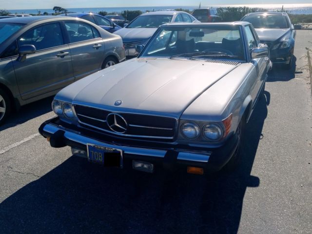 1978 Gray Mercedes-Benz SL-Class Convertible