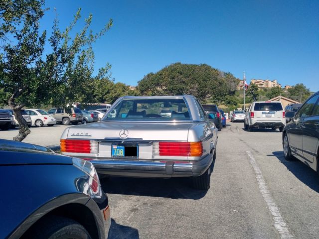 1978 Gray Mercedes-Benz SL-Class Convertible