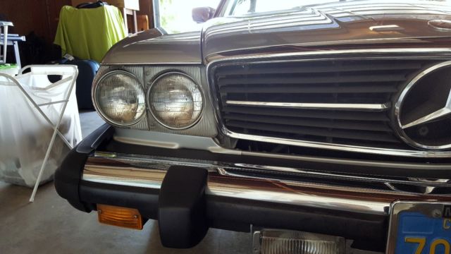 1978 Gray Mercedes-Benz SL-Class Convertible