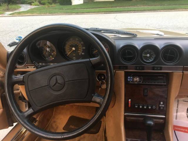 1987 Copper Mercedes-Benz SL-Class Convertible