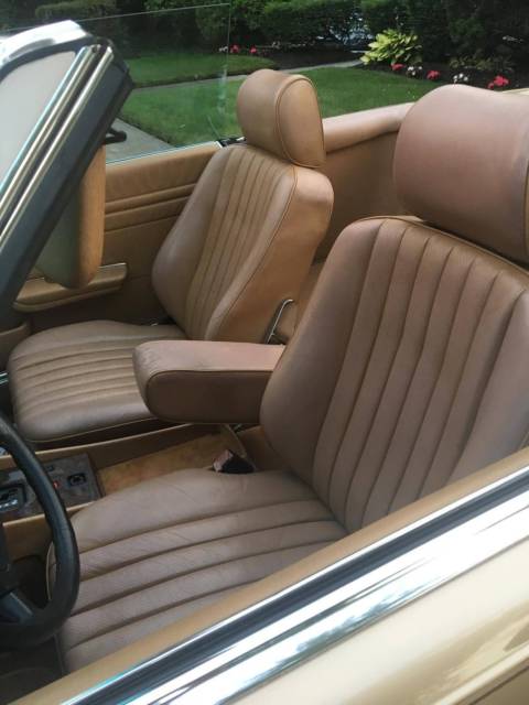 1987 Copper Mercedes-Benz SL-Class Convertible