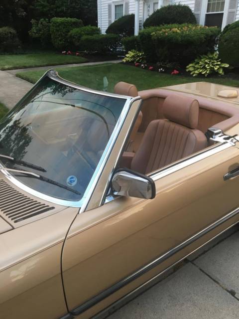 1987 Copper Mercedes-Benz SL-Class Convertible