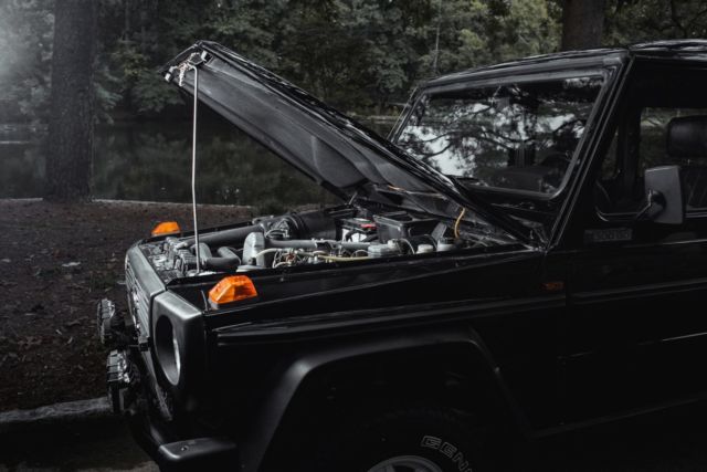 1987 Black Mercedes-Benz G-Class SUV